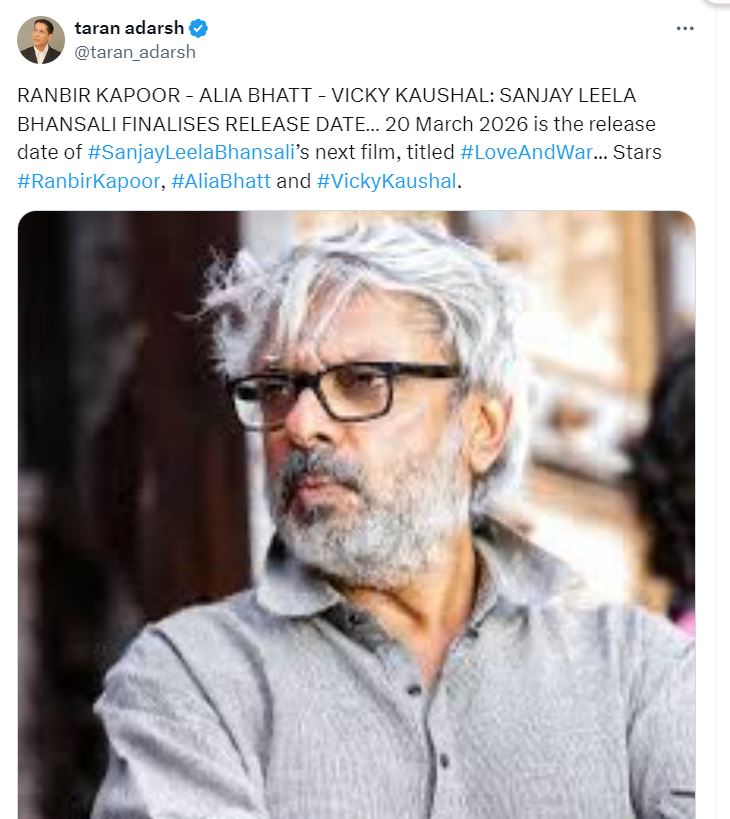 Sanjay Leela Bhansali Love And War